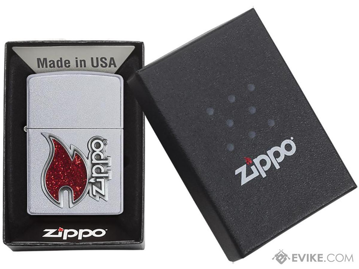 Zippo Classic Lighter Branded Series (Model: Zippo Red Flame), Tactical ...