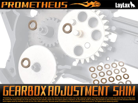 Prometheus Shim Set for Airsoft AEG Gearboxes