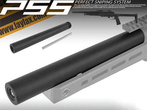 Laylax Short Outer & Inner Barrel PSS Set for Airsoft Sniper Rifles 