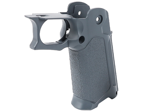 Nine Ball Custom Slip Grip R for Tokyo Marui Hi-CAPA Gas Blowback Airsoft Pistols (Color: Limited Edition Wolf Grey)