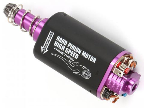 Prometheus Hard Pinion Gear Long Type Motor (Model: High Speed)