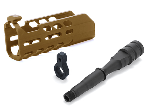 Laylax NITRO.Vo Short Handguard Kit for SIG SAUER ProForce MCX VIRTUS AEG Rifles (Color: Tan)