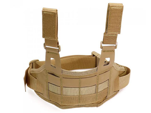 Laylax Compact MOLLE Leg Panel (Color: Tan)