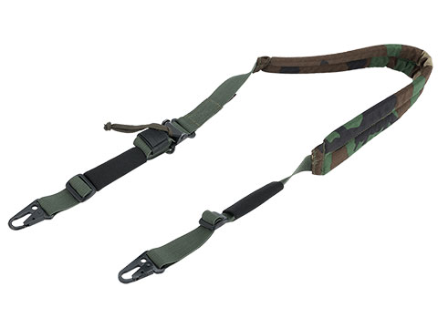 LBX Tactical 2 Point Combat Sling (Color: Woodland)