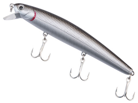 Lucky Craft FlashMinnow Saltwater Fishing Lure (Model: 110 / Shiner)