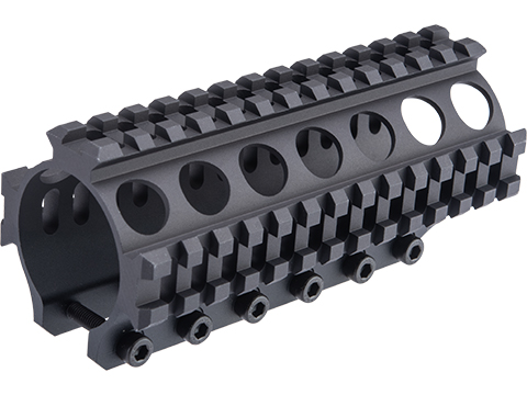 LCT Airsoft Silencer Rail for VSS / VAL Airsoft AEG Rifles (Model: 140mm)