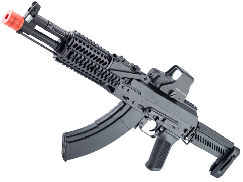 LCT Stamped Steel ZK Series AK Airsoft AEG Rifle w/ Side-Folding Z 
