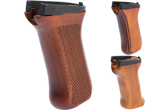 LCT Airsoft Wooden Pistol Grip for AK Series Airsoft Rifles 