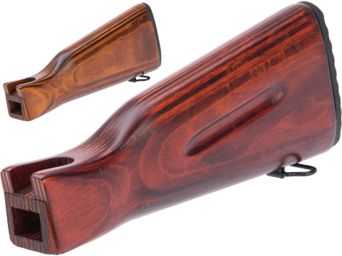LCT Airsoft Wooden Stock for AK Series Airsoft Rifles 