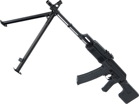 LCT Stamped Steel RPKS74MN Airsoft AEG Light Machinegun w/ Side Folding Stock (Model: EBB AEG)