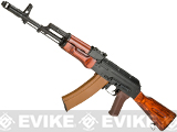 LCT Airsoft AK74M NV Full Metal Airsoft AEG with Real Wood Furniture ...