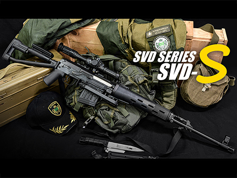 LCT Airsoft SVD-S Airsoft AEG Sniper Rifle
