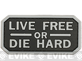 Live Free or Die Hard PVC Morale Patch - SWAT