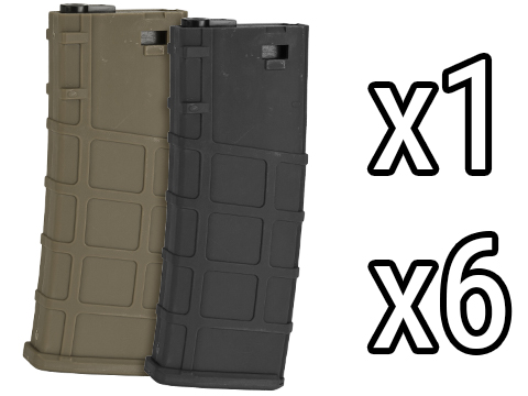 Lonex 30rd Real-Cap Polymer Magazine for M4 M16 AEG Rifles 