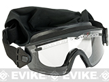 Smith Optics Elite LOPRO Regulator Goggles with Clear & Gray Lenses (Color: Black)