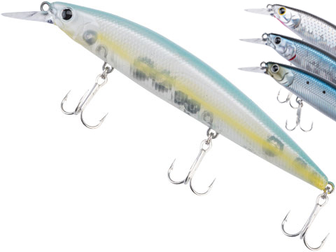 Lucky Craft Surf Pointer Saltwater Fishing Lure (Model: 115MR / Sexy Smelt)