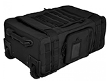 Hazard 4 Air Support Rugged Rolling Carry-On Luggage (Color: Black)