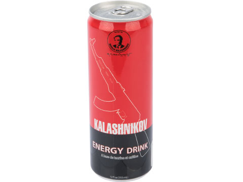 Kalashnikov Energy Drink 12oz Can
