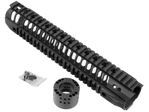 Madbull Spike's Tactical Licensed Spike Bar Rail for M4 / M16 Airsoft AEG Rifles (Model: 12 / Black)