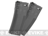 EMG TROY Industry Licensed 340rd Battle Magazine for M4 Series Airsoft AEG Rifles (Color: Black / Pack of 2)