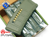 z Magpul PTS 75rd Mid-Cap PMAG for M4 M16 Series Airsoft AEG - OD Green (Box Set of 5)