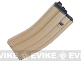 WE-Tech 30 Round Steel Magazine for WE Open Bolt M4 Airsoft Gas Blowback Series Rifles (Version: Green Gas / Tan)