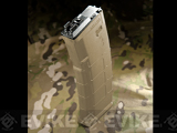 WE-Tech 30 Round Polymer Magazine for WE Open Bolt M4 Airsoft Gas Blowback Series Rifles (Color: Dark Earth)