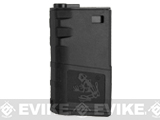 G&P 140rd Short Skull Frog Hi-Cap Magazine for M4 / M16 Series Airsoft AEG Rifles (Color: Black)