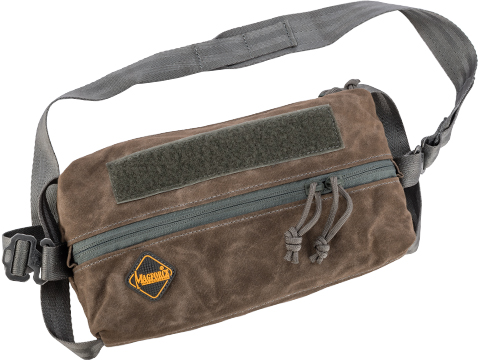 MagForce 10x5 Stationery Pouch (Color: Brown / Waxed Canvas)