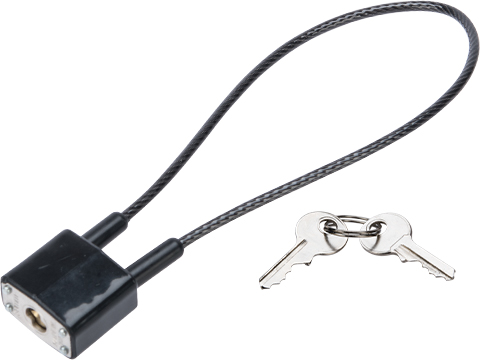 Malterra / Salient Arms DOJ Approved Firearm Cable Lock with Keys