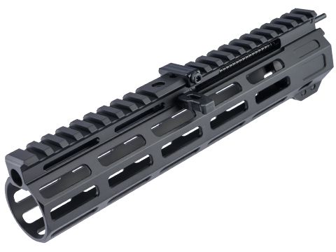 Maple Leaf CNC M-LOK Handguard w/ Front Charging Handle for GHK M4 Series Airsoft GBB Rifles 