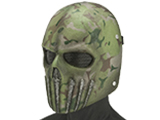 Evike.com R-Custom Wraith Fiberglass Mask w/ Wire Mesh (Color: Camo)