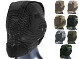 Matrix Striker Helmet Full Face Carbon Steel Mesh Mask 