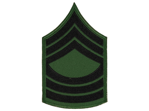 Matrix Military Ranking Embroidery Patch (Style: Master Sergeant)