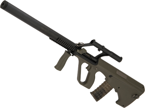 Evike Class I Custom AUG Phantom Sniper Rifle Airsoft AEG Package (Model: Integrated Optic)