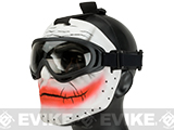 Matrix Insane Clown Custom Fiberglass Mask and Goggle Set
