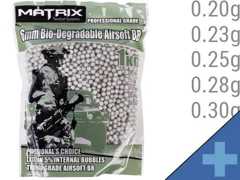 Matrix Match Grade Biodegradable 6mm Airsoft BBs 