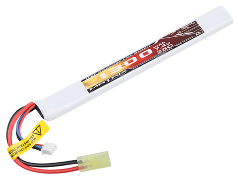 Matrix High Performance 7.4V Stick Type Airsoft LiPo Battery (Model: 1300mAh / 25C / Small Tamiya)