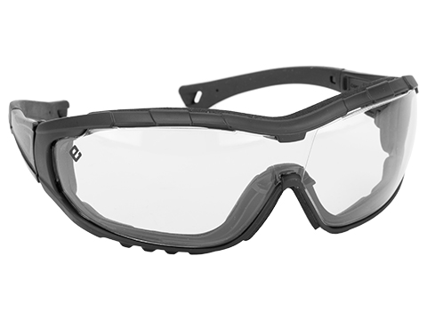 Evike.com ANSI Rated Axis Tactical Goggles (Color: Black Frame / Clear Lens)