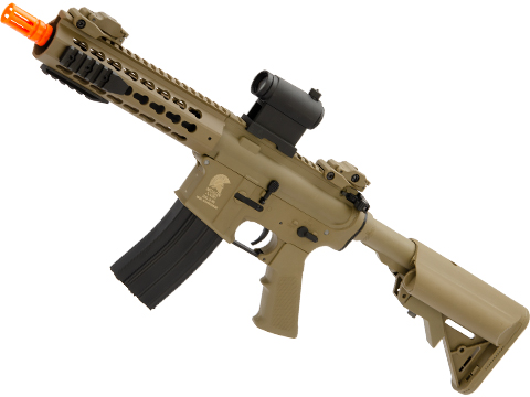 Matrix / S&T Sportsline M4 RIS Airsoft AEG Rifle w/ G3 Micro-Switch Gearbox (Model: Dark Earth Keymod 8)