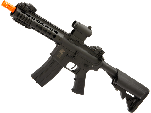 Matrix / S&T Sportsline M4 RIS Airsoft AEG Rifle w/ G3 Micro-Switch Gearbox  (Model: Black Stubby 5 Fixed Stock), Airsoft Guns, Airsoft Electric Rifles  -  Airsoft Superstore