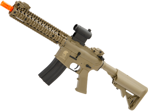 Matrix / S&T Sportsline M4 RIS Airsoft AEG Rifle w/ G3 Micro-Switch Gearbox (Model: Dark Earth RIS 9)