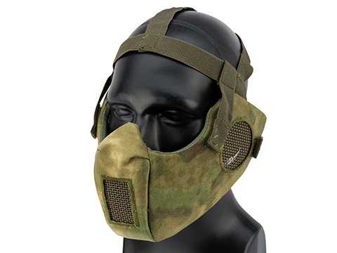 Matrix V5 Conquerors Mask Half Face Mask w/ Ear Protection (Color: Arid ...