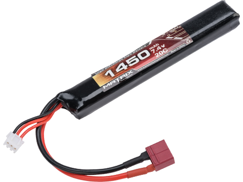 Matrix High Performance 7.4V Stick Type Airsoft LiPo Battery (Model: 1450mAh / 20C / Deans)