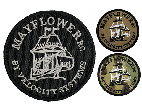 Mayflower RC by Velocity Systems Embroidered Hook & Loop Morale Patch 