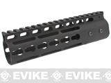 Madbull Noveske NSR KeyMod Rail System for M4 / M16 Airsoft AEG Rifles (Length: 7 / Black)