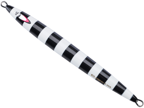 Major Craft Jigpara Vertical Long Slow Jig (Color: Black Zebra / 300g)
