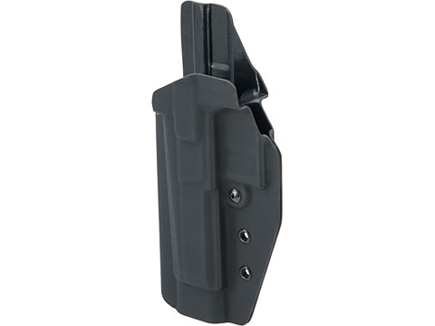 MC Kydex Airsoft Elite Series Pistol Holster for CZ P-09 Shadow (Model: Black / No Attachment / Left Hand)