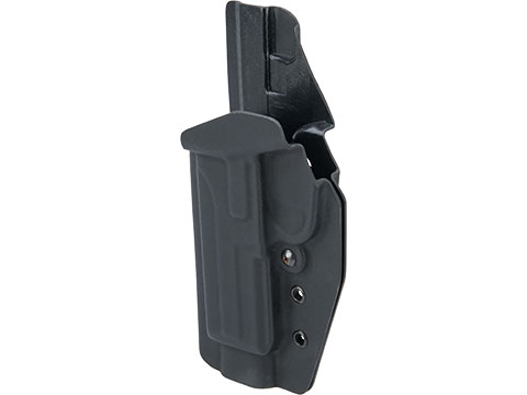 MC Kydex Airsoft Elite Series Pistol Holster for FNX 45 Pistols (Model: Black / No Attachment / Left Hand)