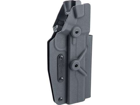 Milwaukee Custom Kydex Alpha Series Kydex Holster for 1911 Gas Airsoft Pistols (Color: Black / Non-Lightbearing)